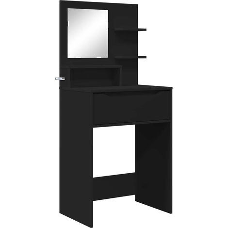 Maison Exclusive - Schlafzimmer-Frisiertische mit Regal Schwarz 8 (1/5)