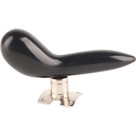 Ergonomische Fagottstütze für die linke Hand mit korrosionsbeständiger Basis und polierter Oberfläche BS-02 (1/5)