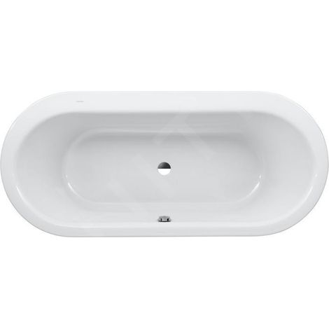 Laufen Solutions - Baignoire avec support, 1800x800 mm, blanc H2245110000001 (1/3)
