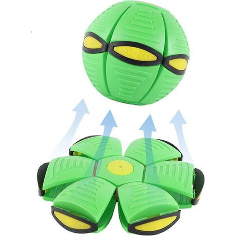 Disque-balle magique pour chien - Jouet interactif de décompression pour chiens de berger - Vert XX (1/5)