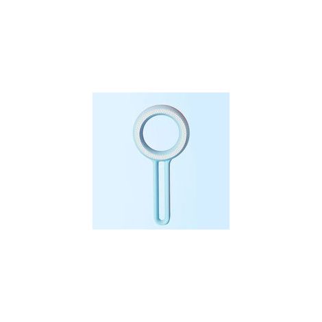 Brosse d'épilation pour animaux de compagnieGrattoir à poils de chat et de chienNettoyant pour poils de chienProduits pour animaux de compagniePeigne à poils de chat double face, rond，bleu
