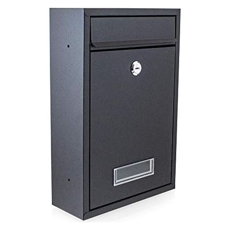 Mini compact wall-mounted mailbox Expandable to form a group of mailboxes (1/5)