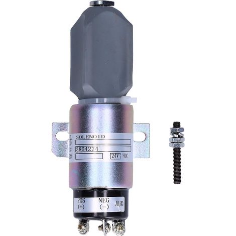 Kraftstoffabsperrventil für Baggermotorstopp-Zubehör DC24V TOSD-03-046 (1/5)