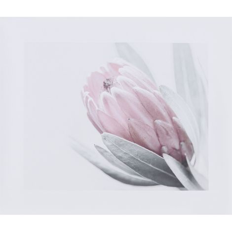 Cadre toile rose sans cadre, décoration murale fleurie pour chambre salon bureau cuisine (1/5)