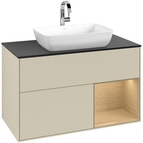 Villeroy & Boch F782PCHJ Meuble sous-lavabo Finion F78 (1/3)