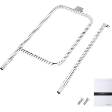 65032 Brûleur pour Weber Q3200, Q3000, Q320, Q300, 404341, 57060001, 586002, Tube brûleur 52 cm en Acier Inoxydable 304 pour Weber 60036, 80385, 13122, 424001, 426001 (1/4)
