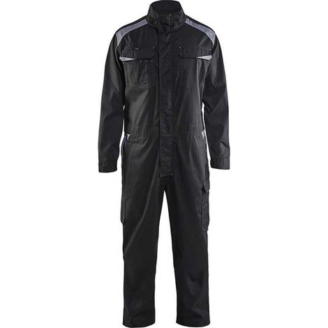 Combinaison de travail Industrie manches longues stretch 605418 - Noir/Gris clair 42 (1/4)