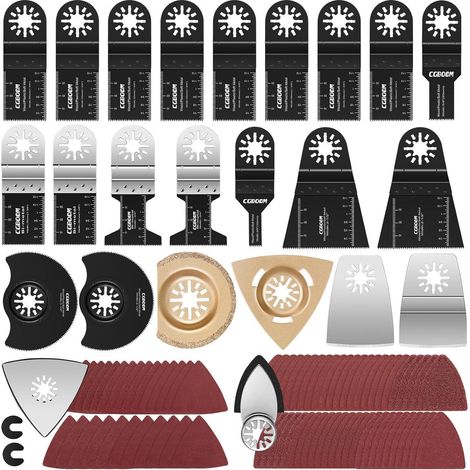 Sägeblätter Kohlenstoffstahl Edelstahl Zubehör Set 105 (1/5)