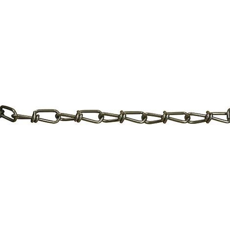 Chaine Nr. 32, DIN 5686, BG Epaisseur 3,1mm, zinguée, 30m