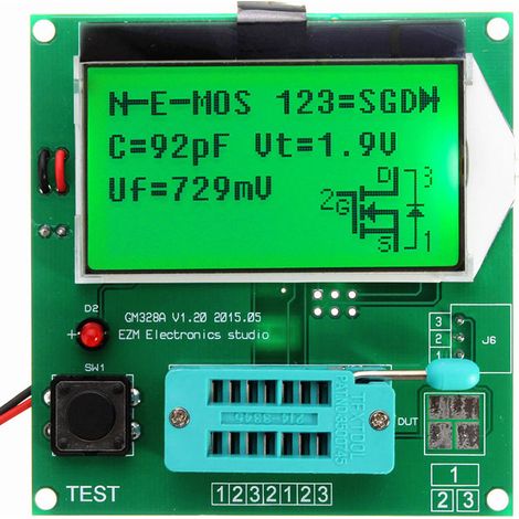 Misuratore/tester dei componenti GM328A (1/5)