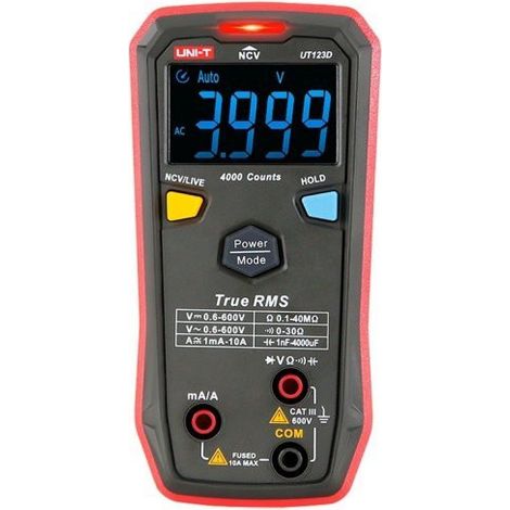Multimetro Digital Inteligente Automatico Ut123d Ut123d (1/2)