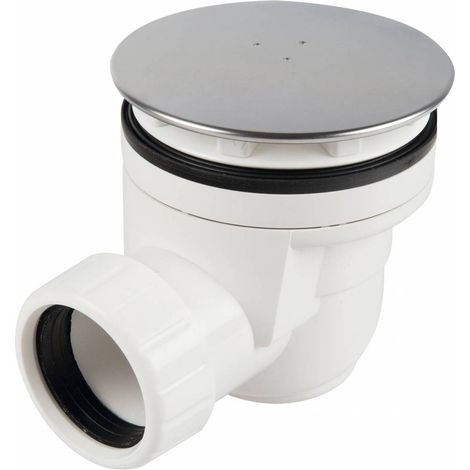 1PZ PILETTA DOCCIA SIFOIDE DIAMETRO MM. 60 CON COPERCHIO INOX. MM. 90
