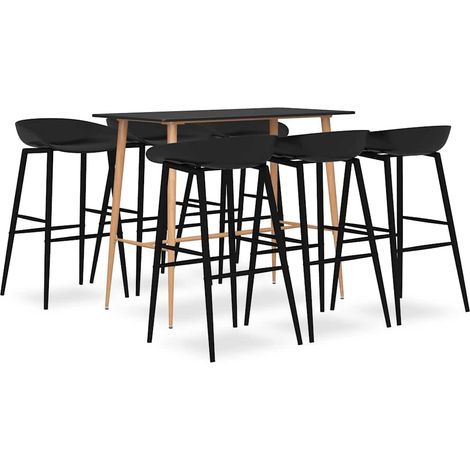 Teenpull – 7-tlg. Bar-Set Schwarz (1/5)