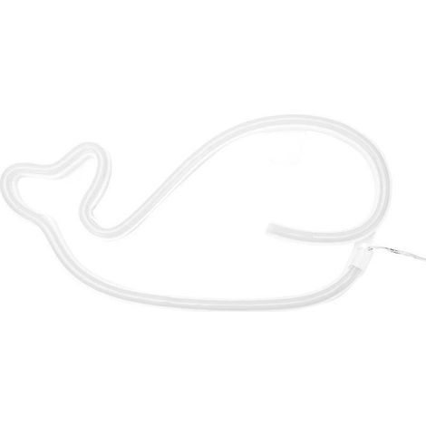 1 néon lumineux en forme de baleine (1/3)