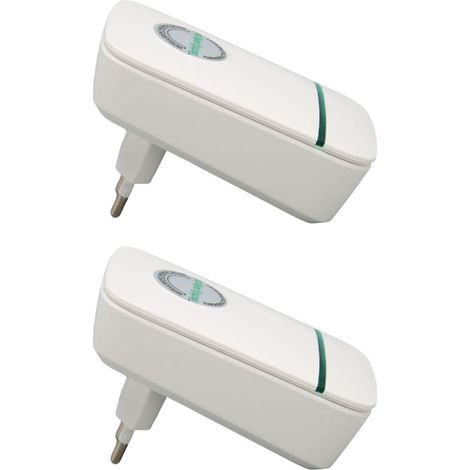 Boîtier Stabilisateur de Tension 28000W, 2 Unités - Économiseur d'Électricité pour Maison, Prise Européenne 90‑240V (1/5)