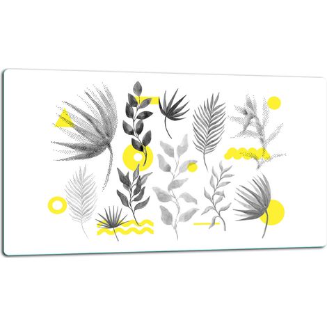 Schneidebrett aus Glas, 52x30 cm, Blumen (1/5)