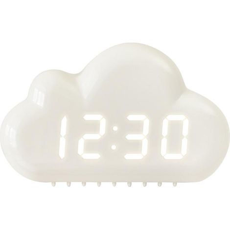 Réveil LED mignon en forme de nuage à commande vocale (1/4)
