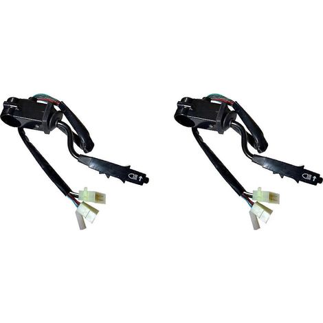 2x Lenkradschalter mit Blinker und Hupe für Mercedes-Benz LKW 0045458124 LHD (1/5)