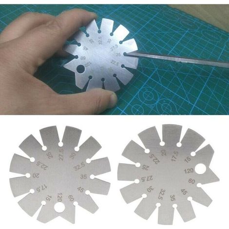 Rapporteur d'angle inox misura 15°-120° (1/3)