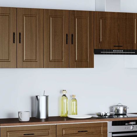 Maison Exclusive - Pensile da Cucina Porto Rovere Marrone in Legno Multistrato