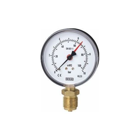 Mano-/Hydrometer, d:100mm, 0-4,0bar (40 m WS) - 81184080 von Buderus
