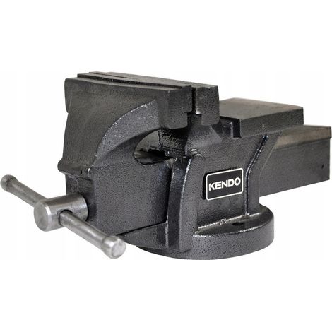 Fester Werkstatttisch-Schraubstock 125 mm