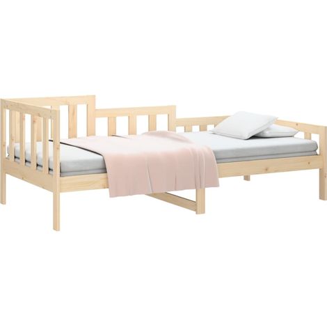 Tagesbett ohne Matratze 90x190 cm Massivholz Kiefer vidaXL (1/4)