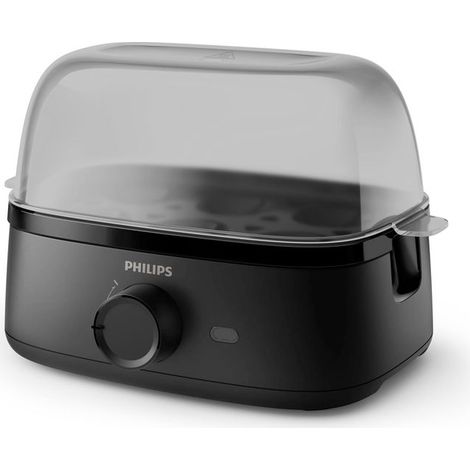 Philips HD9137/90 Cuocitore per uova nero 6 uova 400W