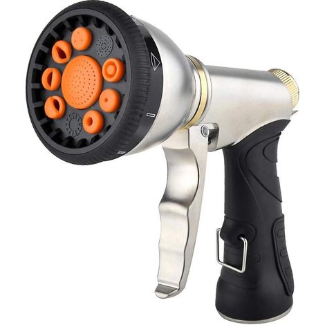 Hose Nozzle Garden Hose Nozzle for Cleaning, Watering Garden, Washing Cars, Bathing Pets. (1/5)