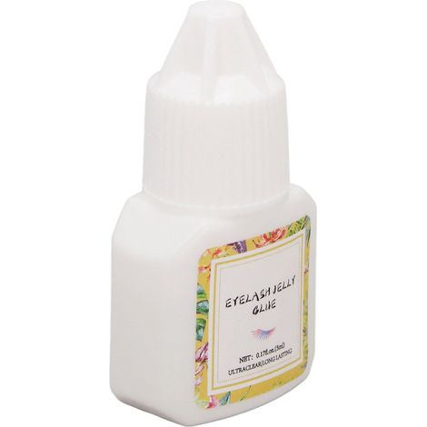 Colle à faux cils individuelle professionnelle, adhésif à séchage rapide, tenue longue durée, extension de cils 5ml. (1/5)