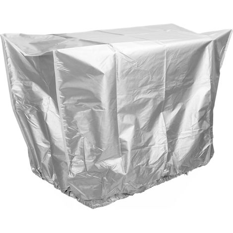 Housse de Climatiseur de Fenêtre Extérieure, Housse d'unité Imperméable et Respirante pour unité Centrale de Meuble Housse de Protection pour Patio Extérieur (105x40x75cm / (1/5)