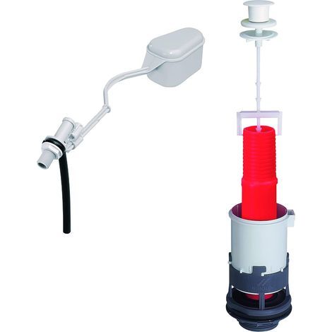 Toilet Flush Mechanism Kit, Float Valve, Side Inlet, Toilet Tank (1/5)