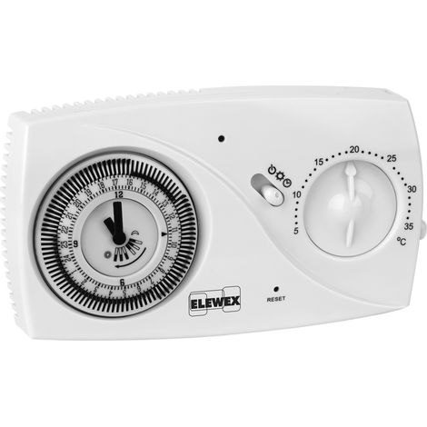 Cronotermostato Elettromeccanico da Parete a Batteria Elewex Vemer VE618500 CM100 (1/4)