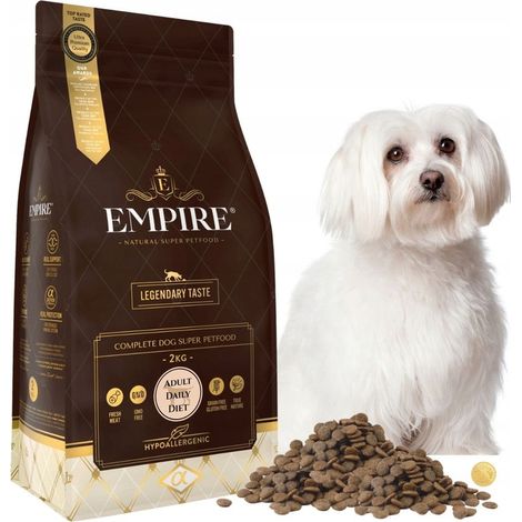 Alimento Empire para perros malteses con alergias, 2 kg.