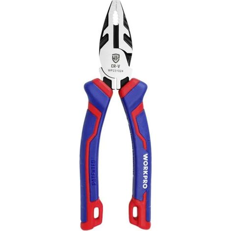 Pinza WorkPro wp231025 acciaio cromovanadio 18 cm