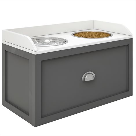 Gamelle pour chien Porte-gamelles surélevé pour chien 60 cm (1/5)