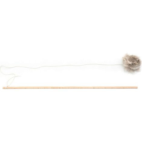 Canna per Gatti Gloria Gaudí Legno Pompon (6 cm) (1/5)