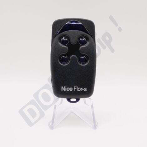 Télécommande nice flo4rs - 4 canaux 433.92 mhz - compatible récepteurs flox2r/floxi2r/ox2/ox4t - programmation sécurisée - pile fournie - ne pas confondre avec flo4 (1/5)