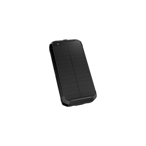 POWERBANK PLATINET CAMPING 10000mAh CARGADOR SOLAR INALAMBRICO 15W LINTERNA 2xUSB-A 1xUSB-C