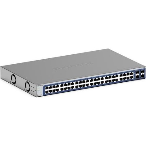 NETGEAR GS748Tv6 Gestionado L2/L3/L4 Gigabit Ethernet (10/100/1000) Negro, Gris
