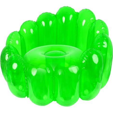 Aufblasbares Sofa, tragbares Luftsofa, Pouf, Couch, Outdoor-Pouf für Pools, Gartenpartys, Wohnzimmer (1/5)