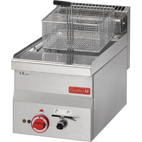 Friteuse Professionnelle électrique pro 600 mm - 10 Litres - 7,5 kW - Gastro M
