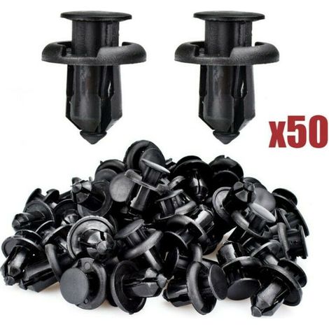 50 Stoßstangenclips für vorne und hinten für CRV-Fahrzeuge, Modell B02, Stoßstangen- und Heckklappenclips. (1/5)