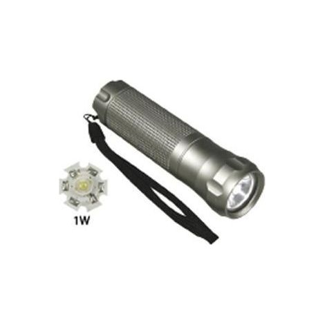 Lampe torche - Noname - 1W - Aluminium - Métal - Eclairage puissant