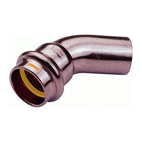 Codo de cobre accesorio ibp pg5040 45 grados soldado