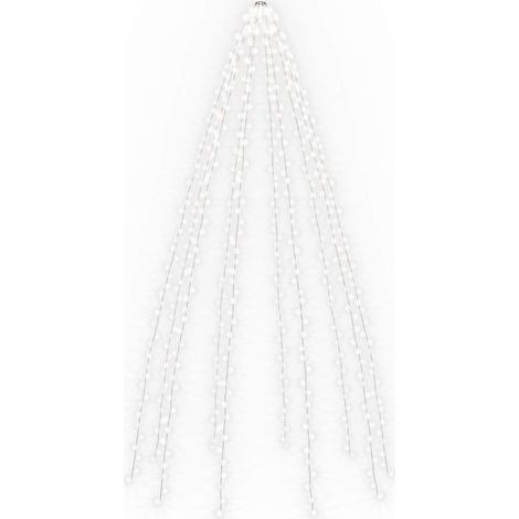 vidaXL Luces de árbol 500 LEDs interior y exterior blanco frío 500 cm (1/2)
