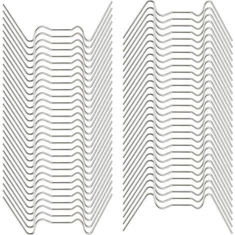 HONORNIC - 100 clips de fixation en acier inoxydable pour vitres de serre