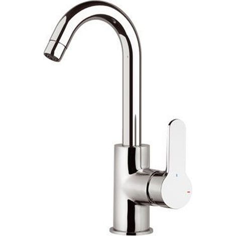 Rubinetto lavello con canna corta a u, risparmio energetico e idrico - serie winner eco (1/3)
