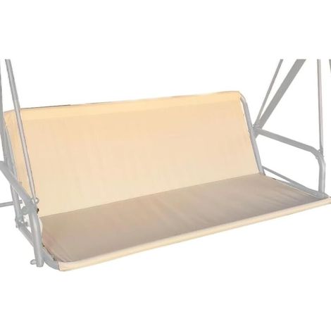 Tissu de remplacement pour balançoire- housse de siège de balançoire en tissu Oxford 600D- imperméable et résistante aux UV- facile à installer- adaptée à une utilisation en extérieur. (1/5)