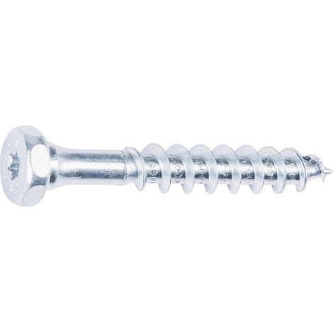 Schmid Schrauben Holzbauschrauben 12.0 x 80 mm TX 40 Dualkopf - 15 Stück Spanplattenschrauben & Holzbauschrauben